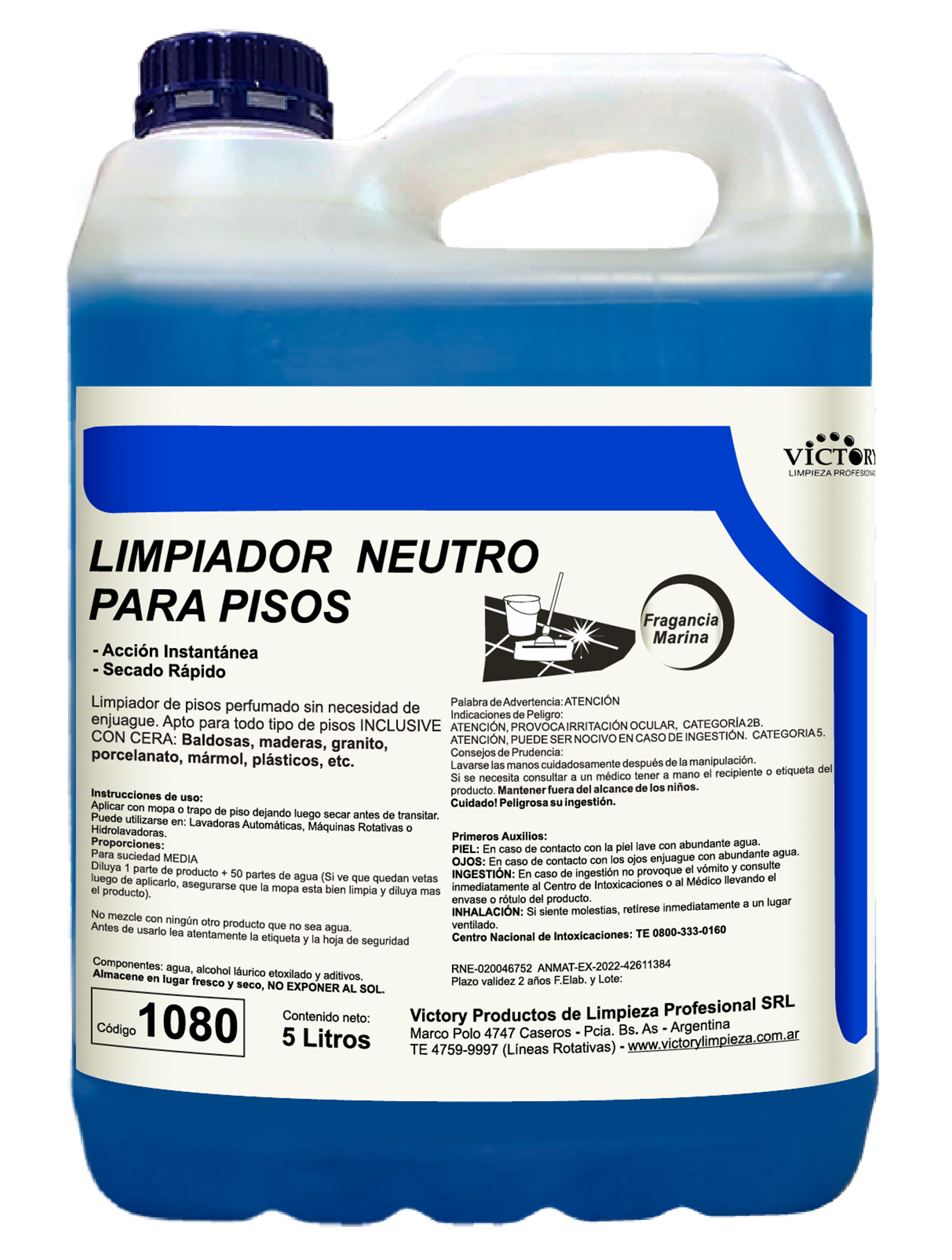 Hipoclorito de Sodio 100g/L), venta por mayor en bidones, apto industria alimentaria y lechera