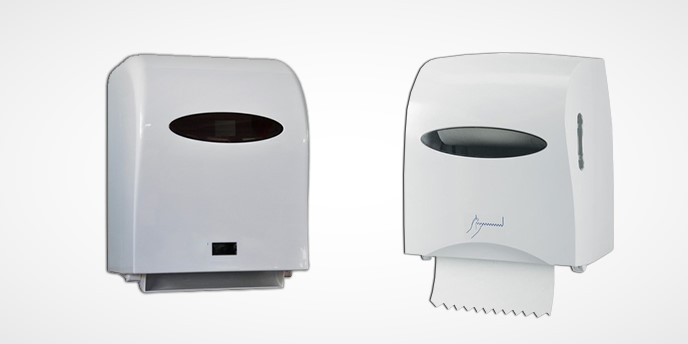 Dispenser de toalla en rollo AUTOCORTE, HACCP